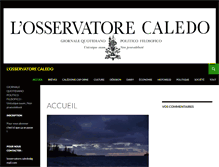 Tablet Screenshot of losservatore-caledo.com